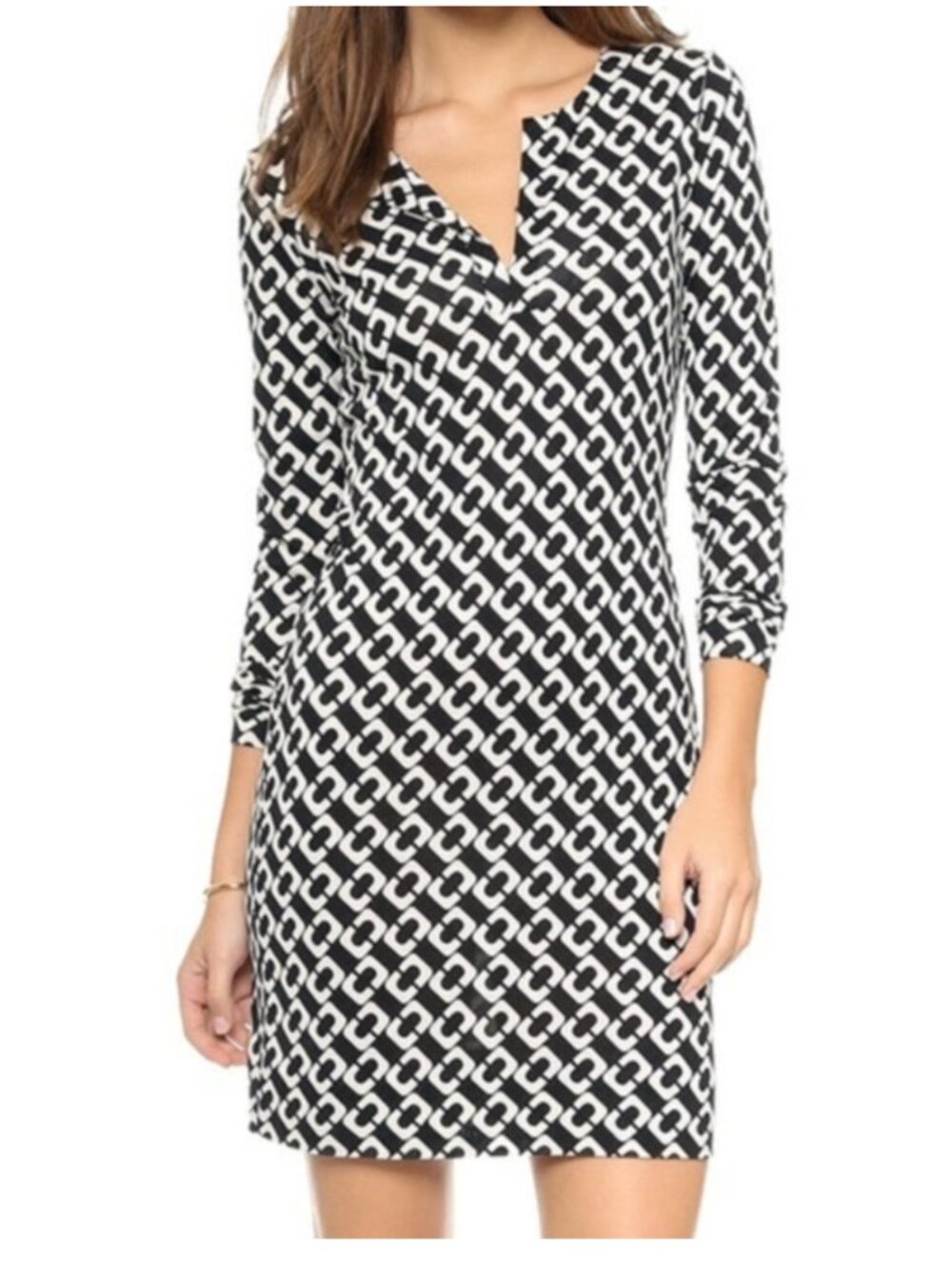 Diane von Furstenberg Chainlink Dress